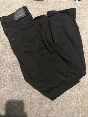 Levi's Men's Black Relaxed Jeans